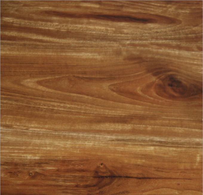 Planche matérielle de plancher de vinyle de PVC de préparation de surface du bois de texture