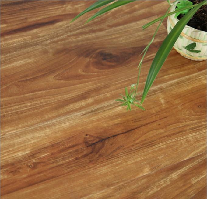 Planche matérielle de plancher de vinyle de PVC de préparation de surface du bois de texture